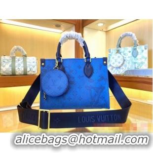 Reasonable Price Louis Vuitton ONTHEGO PM M59856 blue