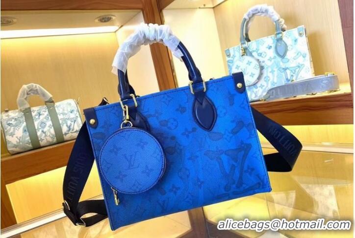 Reasonable Price Louis Vuitton ONTHEGO PM M59856 blue