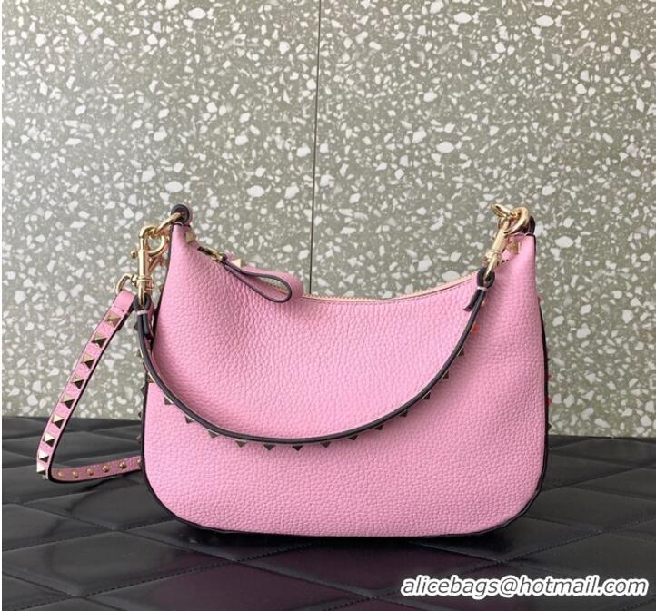 Unique Discount VALENTINO grain calfskin leather bag 0313 pink