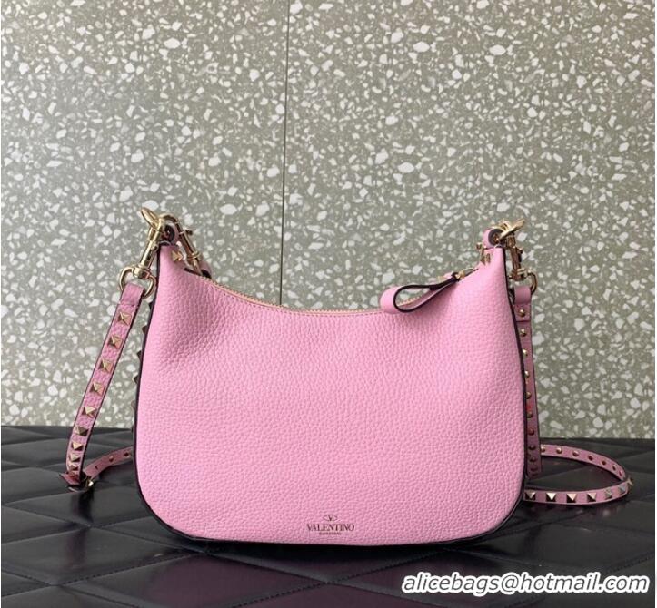 Unique Discount VALENTINO grain calfskin leather bag 0313 pink