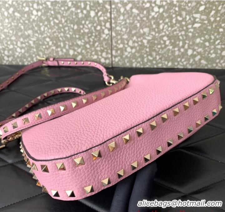 Unique Discount VALENTINO grain calfskin leather bag 0313 pink