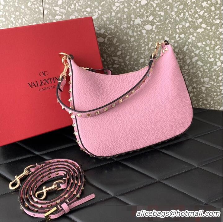 Unique Discount VALENTINO grain calfskin leather bag 0313 pink