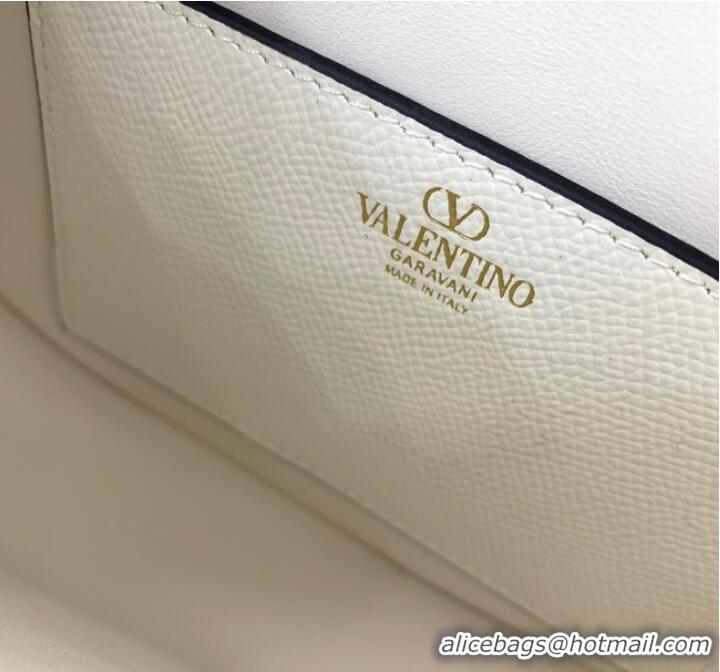 Promotional VALENTINO VSLING granular calfskin bag P098 White