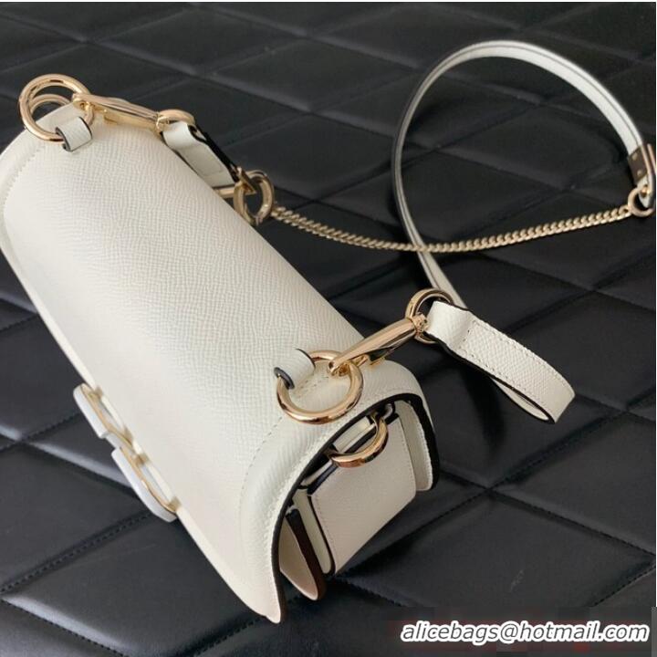 Promotional VALENTINO VSLING granular calfskin bag P098 White