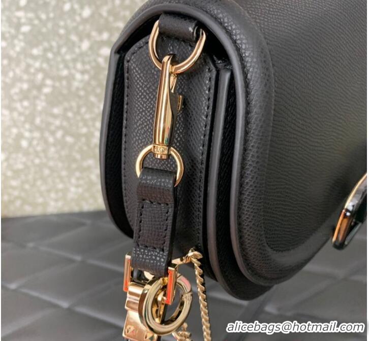 Promotional VALENTINO VSLING granular calfskin bag P098 black