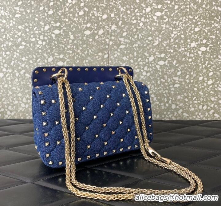 Grade Design VALENTINO ROCKSTUD SPIKE Denim B0123 blue