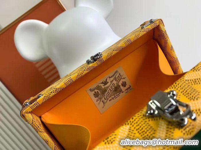 Hot Sell Goyard Minaudiere Trunk Case Bag G7972 Yellow