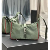 Unique Grade SAINT LAURENT Nylon Shoulder Bag Y988228 Green