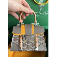 Promotional Goyard Original Nano Saigon Tote Bag With Strap Mini 8032 New Grey