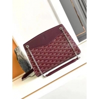 ​Good Looking Goyard Original Rouette Small Tote Bag 8818 Burgundy