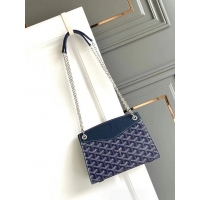 ​Sophisticated Goyard Rouette Mini Tote Bag 8819 Navy Blue