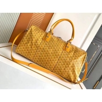 Sumptuous Discount Goyard Croisiere 50cm Travel Bag 8027 Yellow