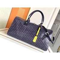 Luxury Cheap Goyard Croisiere 50cm Travel Bag 8027 Navy Blue