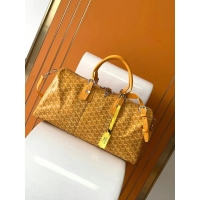 Best Price Goyard Croisiere 45cm Travel Bag 8026 Yellow