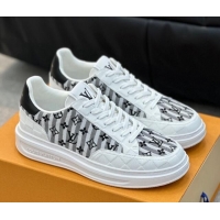 Most Popular Louis Vuitton Men's LV Ollie Sneakers in Monogram Textile Grey LV08211 821026