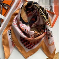 Top Quality Hermes Lanternes Ballons ET Cocardes 100% Silk Square Scarf 90x90cm H51624 2023