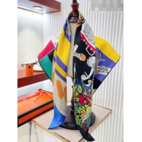 Luxury Discount Hermes Silk Square Scarf 90x90cm H71901 Black 2023