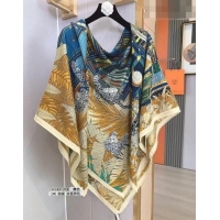 Super Quality Hermes Cashmere & Silk Sqaure Shawl 140cm H082202 Yellow 2023