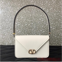 Promotional VALENTINO GARAVANI LETTER BAG 0M50 white