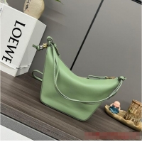 Luxury Discount Loewe Original Leather Shoulder Handbag C923 Green