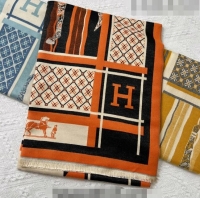 Buy Inexpensive Hermes Long Scarf 65x180cm H08231 Black 2023