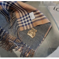 New Style Burberry Check Long Scarf 70x185cm BR09054 Brown 2023