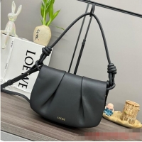 Promotional Loewe Original Leather Shoulder bag 062317 Black