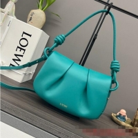 Reasonable Price Loewe Original Leather Shoulder bag 062317 Blue