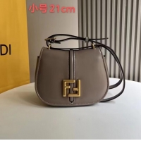 Buy Cheap Fendi Cmon Mini leather bag 8BS082 Dove gray