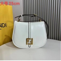 Buy Inexpensive Fendi C mon Medium 8BT366 White