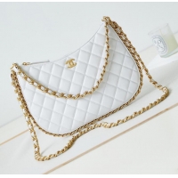 Buy Inexpensive Chanel LARGE HOBO BAG AS4368 White