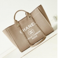 Traditional Specials Chanel LARGE SHOPPING BAG 66941 Apricot