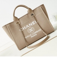 Super Quality Chanel SHOPPING BAG AS3257 Apricot