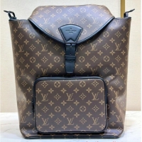 Famous Brand Louis Vuitton Montsouris Backpack M46683 Brown