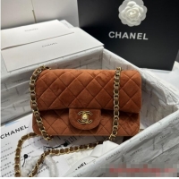 Super Quality Chanel CLASSIC HANDBAG A1116 Brown