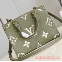 Buy Discount Louis Vuitton Monogram Empreinte OnTheGo PM M46647 Light Khaki