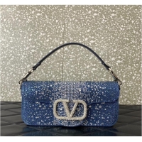 Buy Inexpensive VALENTINO GARAVANI Loco Calf leather bag 2B0K3C blue