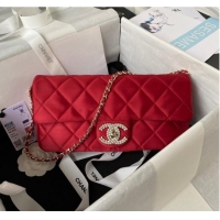 Famous Brand Chanel MINI FLAP BAG AS3791 Red