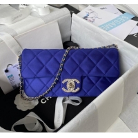 Unique Discount Chanel MINI FLAP BAG AS3791 Blue