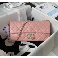 Well Crafted Chanel MINI FLAP BAG AS3791 light pink