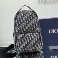 Grade Design Dior Mini Rider Sling Bag in Dior Oblique Jacquard H10E Black For Men