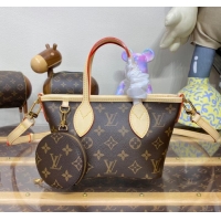 Grade Design Louis Vuitton Monogram Canvas Neverfull BB M46705 Beige