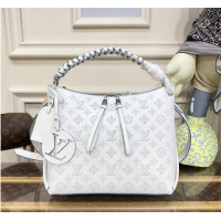 Buy Inexpensive Louis Vuitton Beaubourg Hobo MM M56073 White