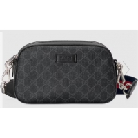 Unique Grade GUCCI GG BLACK SHOULDER BAG 574886 Black