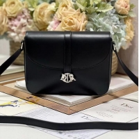 Famous Brand DIOR Calfskin Shoulder Bag C0561 black