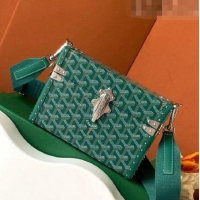 Buy Fashionable Goyard Cassette Trunk Bag GY8821 Green