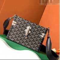 Most Popular Goyard Cassette Trunk Bag GY8821 Black