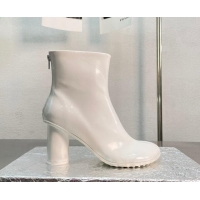 Popular Style Bottega Veneta Atomic Leaher Ankle Boot 7.5cm White 724062