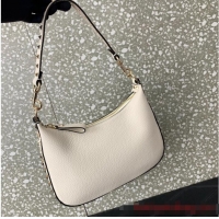 Super Quality VALENTINO grain calfskin leather bag 0313 White