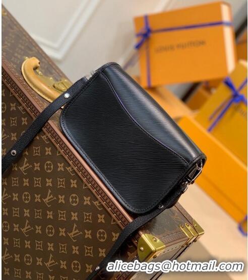 ​Grade Discount Louis Vuitton Epi Leather Buci Crossbody Bag M59386 Black